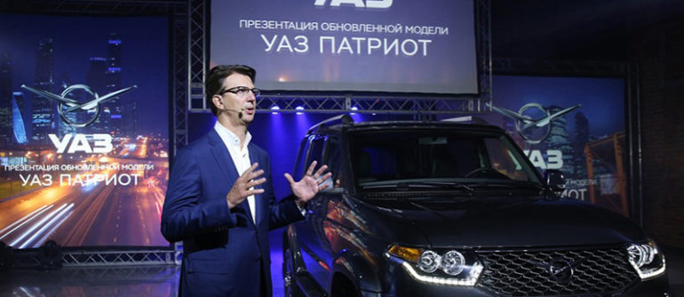 УАЗ показал премиальный внедорожник Патриот 2017